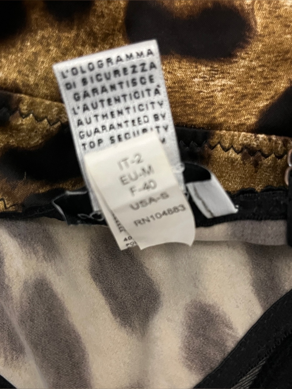 Dolce & Gabbanna Leopard print lingerie dress - Picture 6 of 9